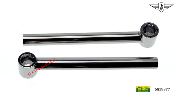 6859877 Clip-on handlebar set stainless Zundapp