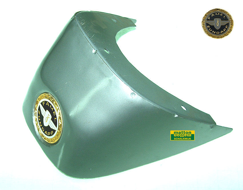 8600716 Spoiler buddy seat zilver grijs Zundapp Famel KS/GTS