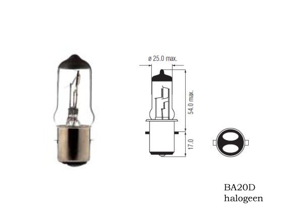 5642174 Bulb BA20D 12V 35/35W halogeen 5642174 Bulb BA20D 12V 35/35W halogeen