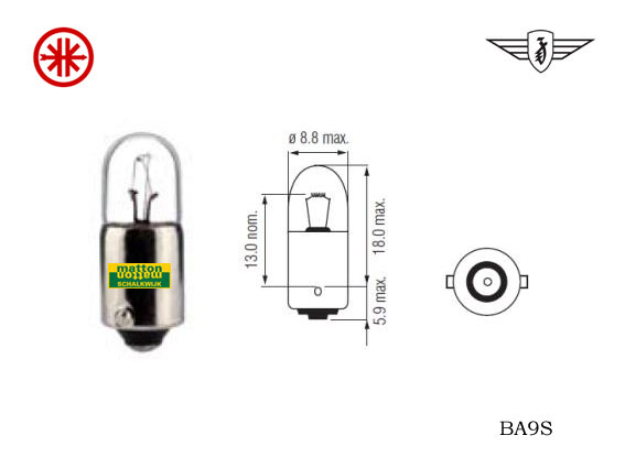 5642020 Lamp BA9S 6V 3W