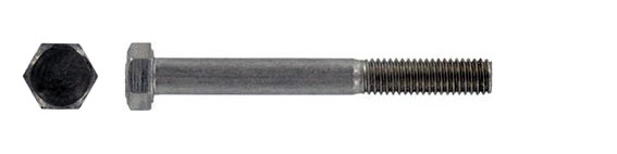 7015035 DIN 931 Zeskantbout RVS M8x70